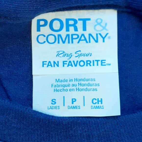 Red White & Blue Nurse Crew - New Women's Small Navy Blue T-Shirt - Picture 3 of 4